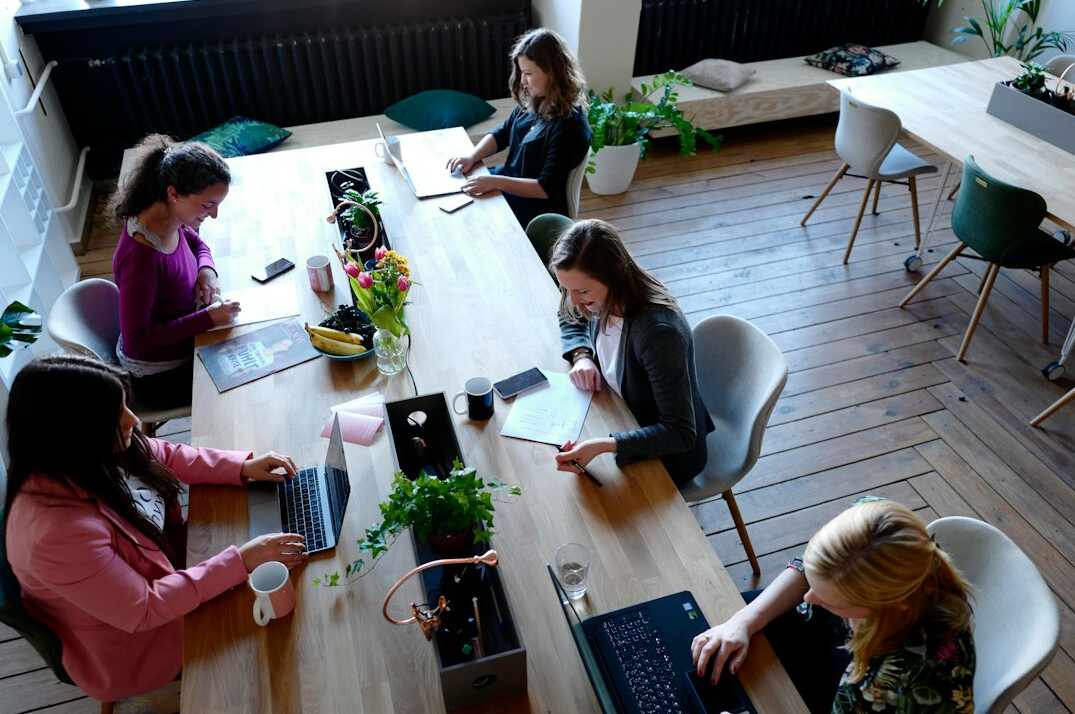 team collaboration session